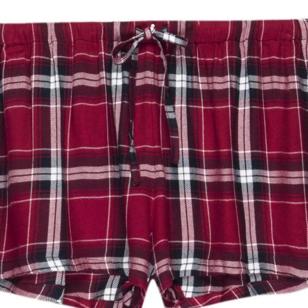 RAILS Plaid Short Pajamas In Crimson/ Navy - Picture 5 of 8